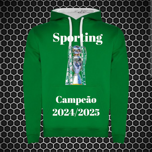 Sporting - Sweat-shirt com capuz - Verde
