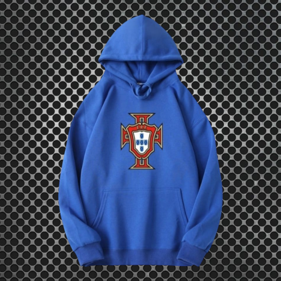 Portugal - Sweat-shirt com capuz - Azul