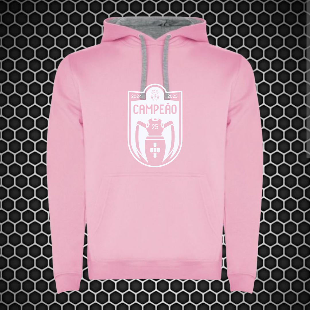 Sporting - Sweat-shirt com capuz - Rosa
