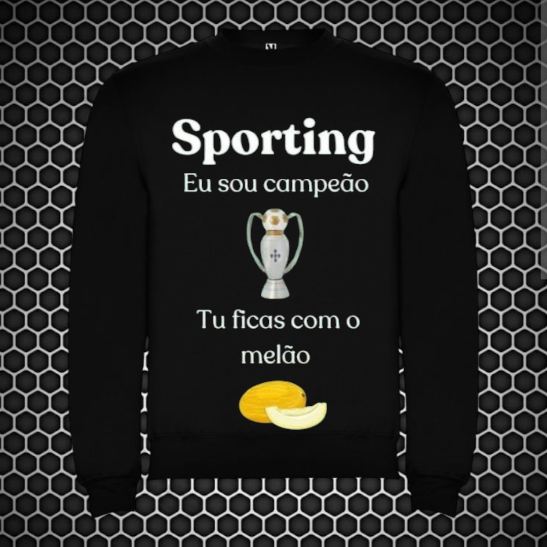 Sporting - Sweat-shirt - Preta