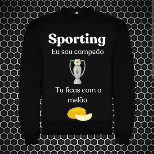 Sporting - Sweat-shirt - Preta