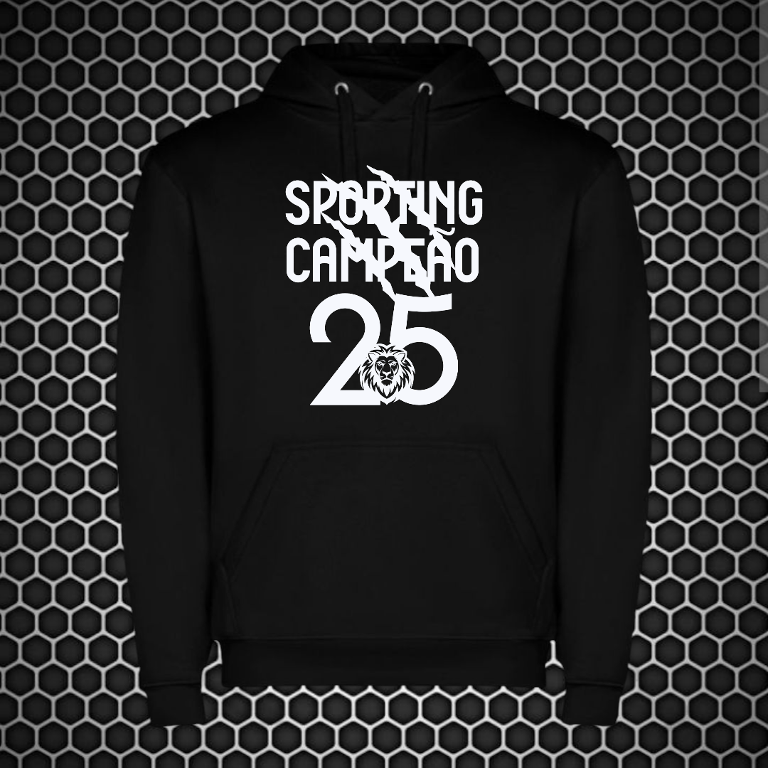 Sporting - Sweat-shirt com capuz - Preta