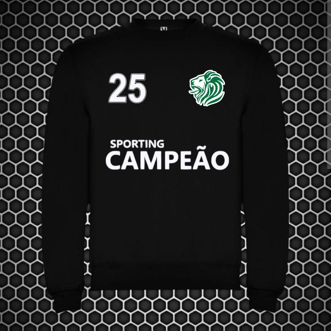 Sporting - Sweat-shirt - Preta