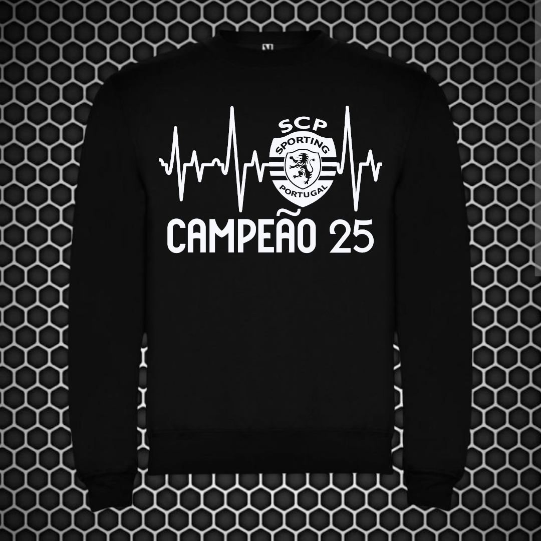 Sporting - Sweat-shirt - Preta