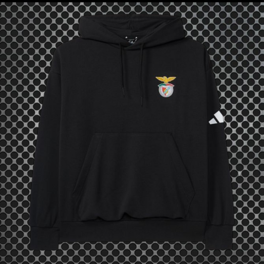 Benfica - Sweat-shirt com capuz - Preta