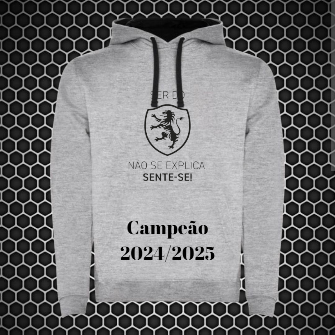 Sporting - Sweat-shirt com capuz - Cinza