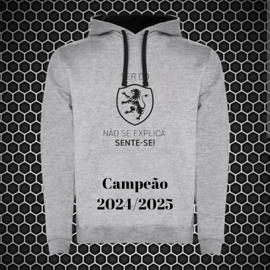 Sporting - Sweat-shirt com capuz - Cinza