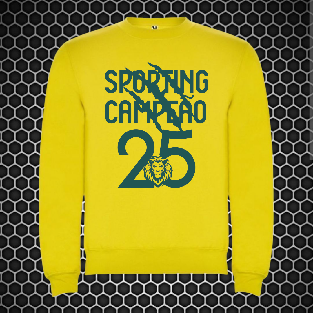 Sporting - Sweat-shirt - Amarela