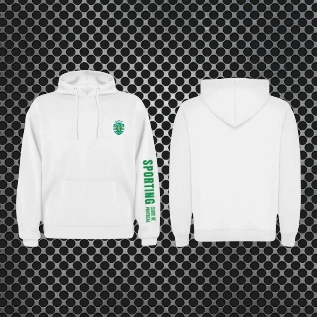 Sporting - Sweat-shirt com capuz - Branca