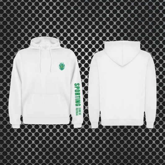 Sporting - Hooded Sweatshirt - White