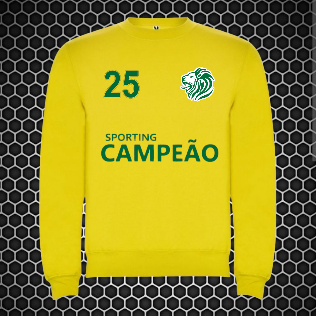 Sporting - Sweat-shirt - Amarela