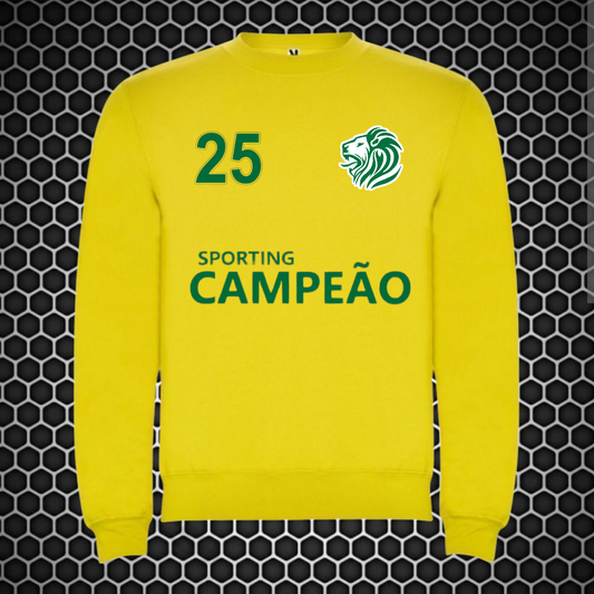 Sporting - Sweat-shirt - Amarela