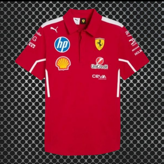 Scuderia Ferrari F1
Polo feminino da equipe PUMA 2025