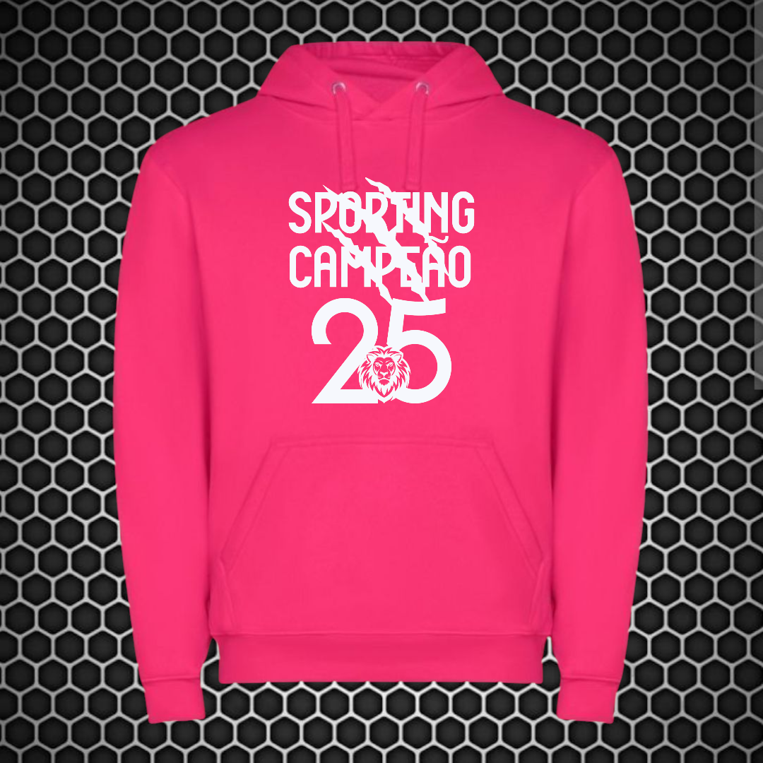 Sporting - Sweat-shirt com capuz - Rosa