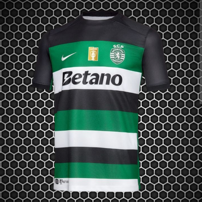 Sporting - Camisola BiCampeão 24/25 EDIÇÃO LIMITADA - COATES/HJULMAND