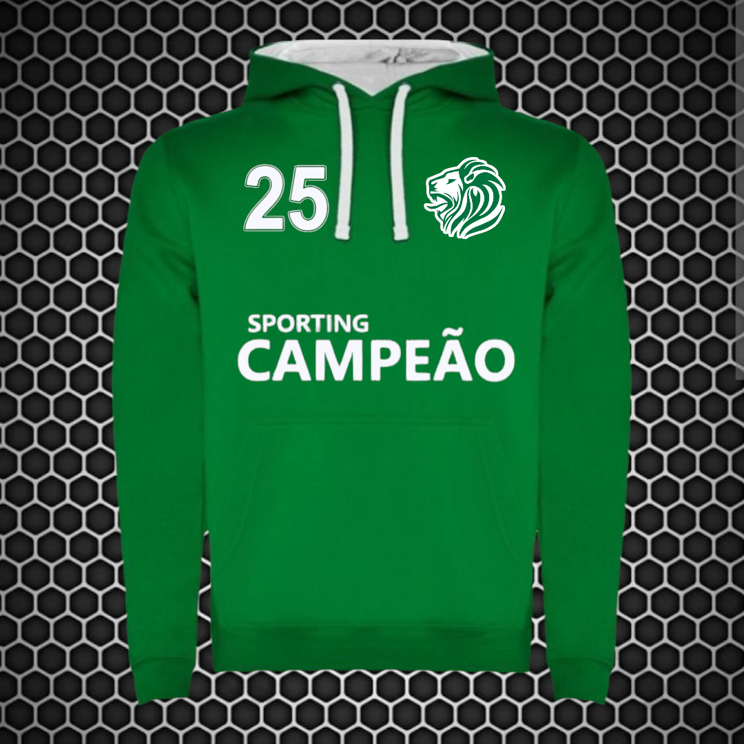 Sporting - Sweat-shirt com capuz - Verde
