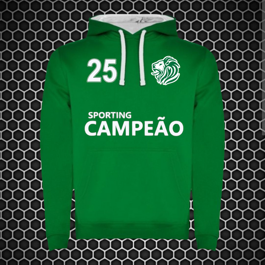 Sporting - Sweat-shirt com capuz - Verde