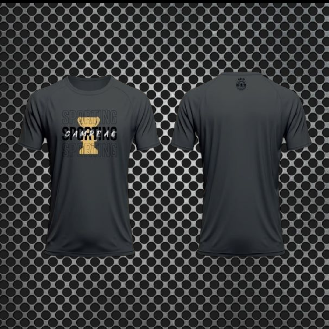 Sporting - T-shirt Preta