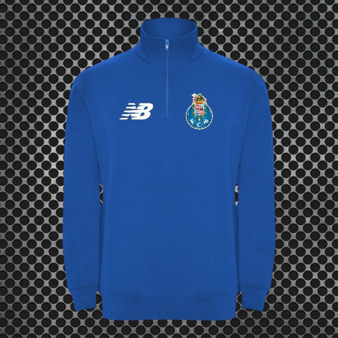 Porto - Sweat-shirt com meio fecho e gola alta Ref. 1109 - 05