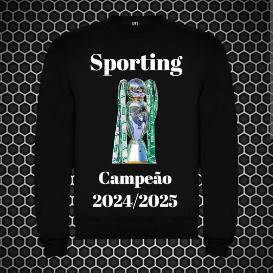 Sporting - Sweat-shirt - Preta