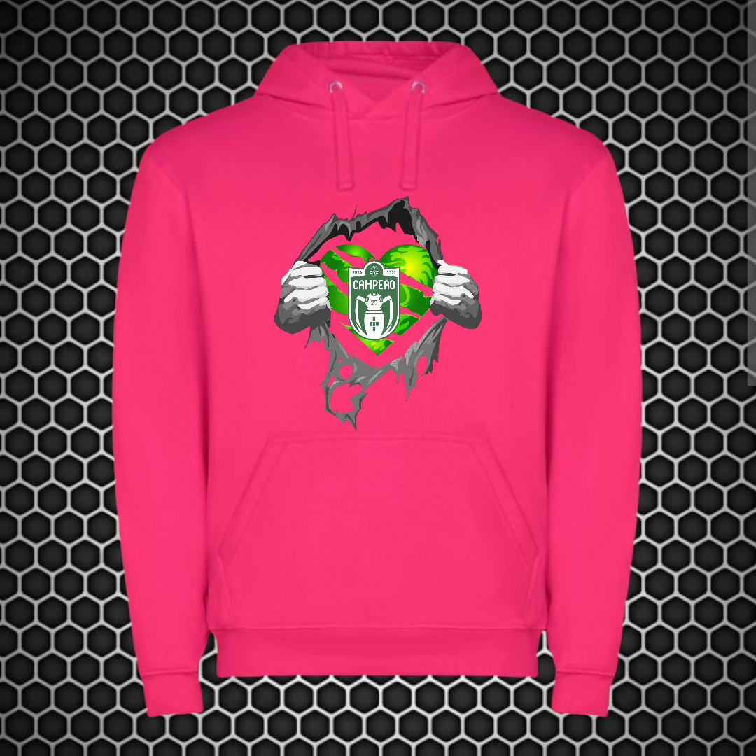 Sporting - Sweat-shirt com capuz - Rosa