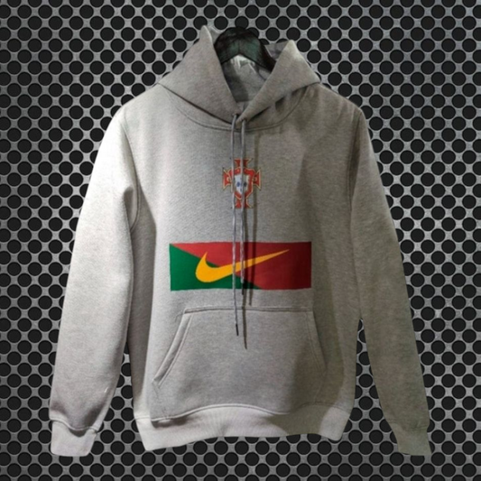 Portugal - Sweat-shirt com capuz - Cinza