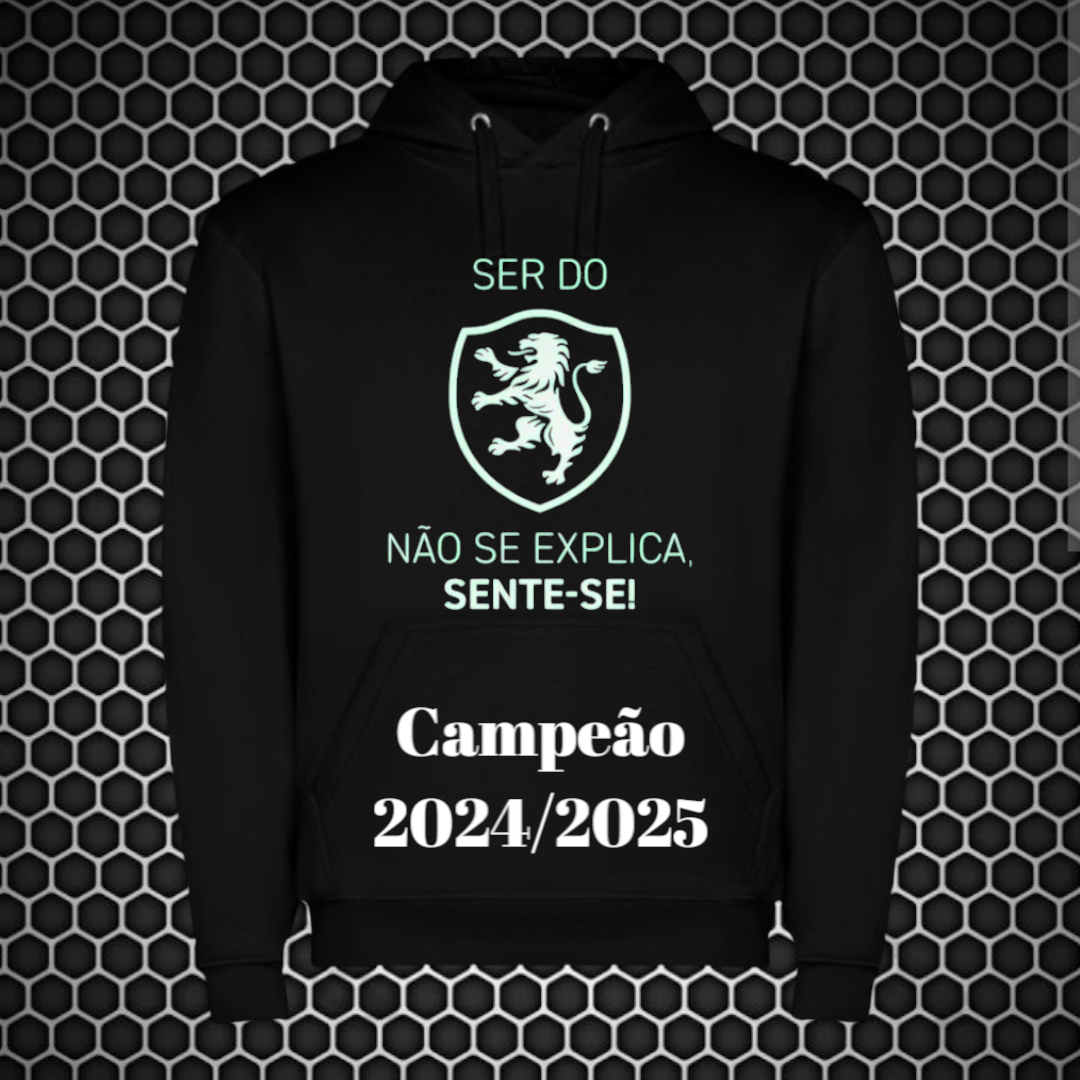 Sporting - Sweat-shirt com capuz - Preta